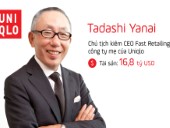 7 "nguyên tắc vàng" trong kinh doanh của tỷ phú Tadashi Yanai